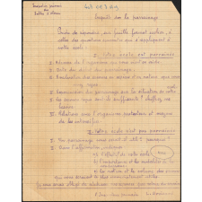 Correspondance administrative reçue par l'école de Bouin - Vendée (1948 à 1961). 