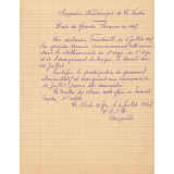 Correspondance administrative reçue par Mlle Brochard, institutrice à Bouin - Vendée (1945 - 1961)
