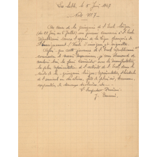 Correspondance administrative reçue par Mlle Brochard, institutrice à Bouin - Vendée (1945 - 1961)