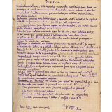 Recueils de notes de service.
