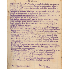 Recueils de notes de service.