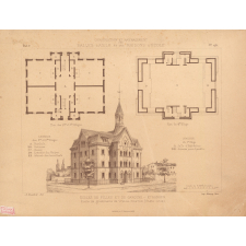 Ecole de grammaire de Wells, Boston (Etats-Unis).