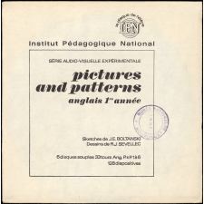 Pictures and patterns : anglais 2e année. Disque de l'élève
