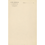 Feuille de papier à lettre du Lycée Corneille à Rouen.
