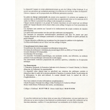 Appel à candidature pour une classe relais.