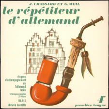 Le répétiteur d'allemand : disques d'accompagnement de l'allemand facile : classe de 4e