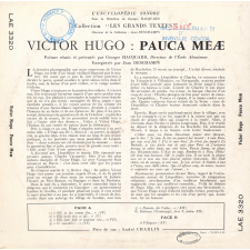 Les contemplations. Livre IV, Pauca Meae