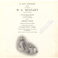 La vie de W.-A. Mozart racontée aux enfants : musique extraite des oeuvres principales de Mozart