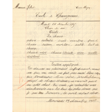 Cahier journalier