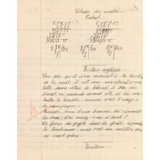 Cahier journalier