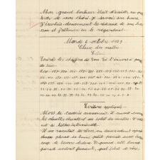 Cahier journalier