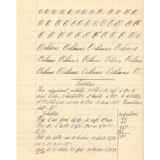 Cahier journalier
