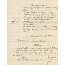 Cahier journalier