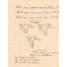 Cahier journalier