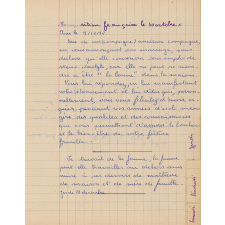 Cahier de brouillon