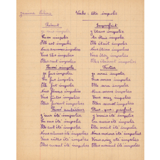 Feuilles des dictées