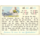 Tableau mural. Rémi et Aline. Niveau 2. N°13 : ai, ei / N°14 : et, er, ez, ied, ier, iez.