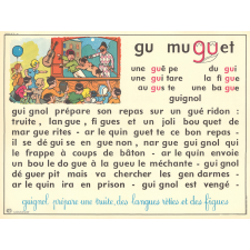 Tableau mural. Rémi et Aline. Niveau 2. N°21: gu / N°22 : ph = f.