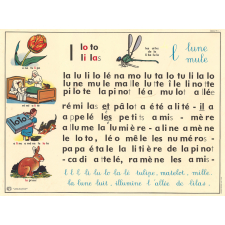 Tableau mural. Rémi et Aline. Niveau 1. N°7-m/ N°8-l.