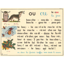 Tableau mural. Rémi et Aline. Niveau 1. N°17 : ch / N°18 : ou.
