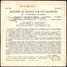 Histoire de France par les chansons. 9, La Révolution en marche