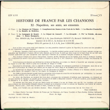 Histoire de France par les chansons. 11, Napoléon, ses amis, ses ennemis