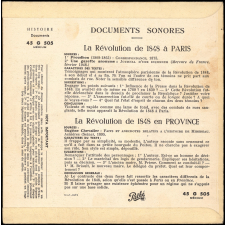 La Révolution de 1848 à Paris et en Province