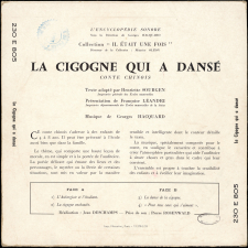 La cigogne qui a dansé : conte chinois