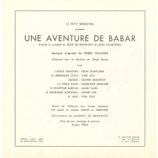Une aventure de Babar : d'après la comédie de Jean de Brunhoff et Léon Chancerel