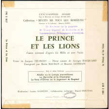 Le Prince et les lions : conte oriental d'après les Mille et une Nuits