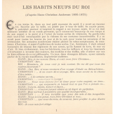 Les habits neufs du Roi