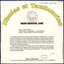 Nicolas et Tambourino : mon nouvel ami