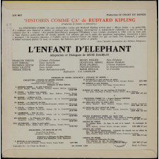 Histoires comme ça. L'enfant d'éléphant
 