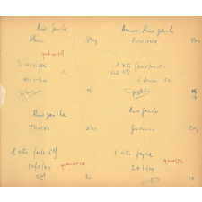 Carnets de Bons de Dégradations. CES et Annexe Lycée Corneille Rive Gauche.