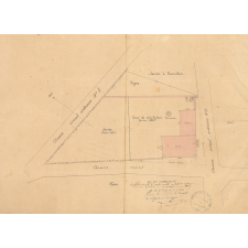 Plan d'ensemble. Construction d'une école de garçons. Commune de St Vincent-de-Boisset.