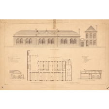 Ecole de garçons. Etranger. Ecole primaire à La Haye (Hollande), par Mr. Reinders Architecte.