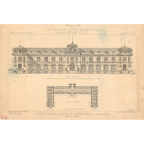 Ecole Normale Primaire de Jeunes filles à Limoges (Haute-Vienne) - Mr. Tixier, Architecte.