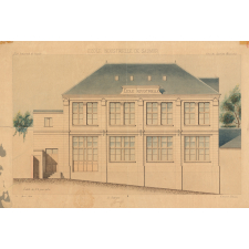 Ecole Industrielle de Saumur. Cours des Apprentis Mécaniciens.