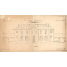 Commune d'Allondaz. Mairie-école. Autrefois. Aujourd'hui.