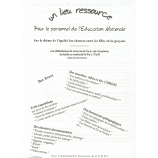 Égalité des chances entre les filles et les garçons. Convention du 25 février 2000.