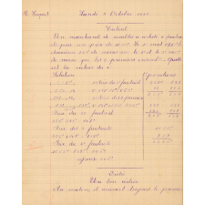 Cahier journalier