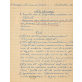 Inspection primaire d'Yvetot. Note de service. Enquête sur l'Inspection médicale en 1947-48.