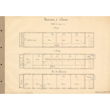 Plan général. Collège de Jeunes Filles. Ville du Luc.