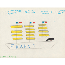 Fonds Jugie. 4 dossiers individuels d'élèves. 