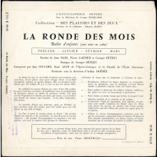 La ronde des mois. Janvier, Février, Mars. .