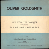 She stoops to conquer : extracts from Act I, Sc. A, Act. II, Act III and Act IV