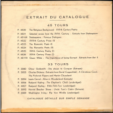 She stoops to conquer : extracts from Act I, Sc. A, Act. II, Act III and Act IV