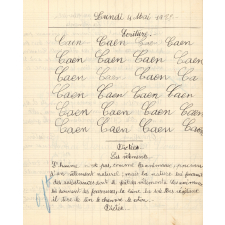 Cahier journalier