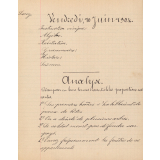 Cahier journalier