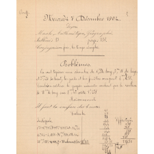 Cahier journalier